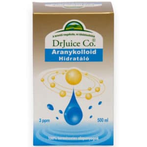 DrJuice Co. Aranykolloid Hidratáló - 500ml