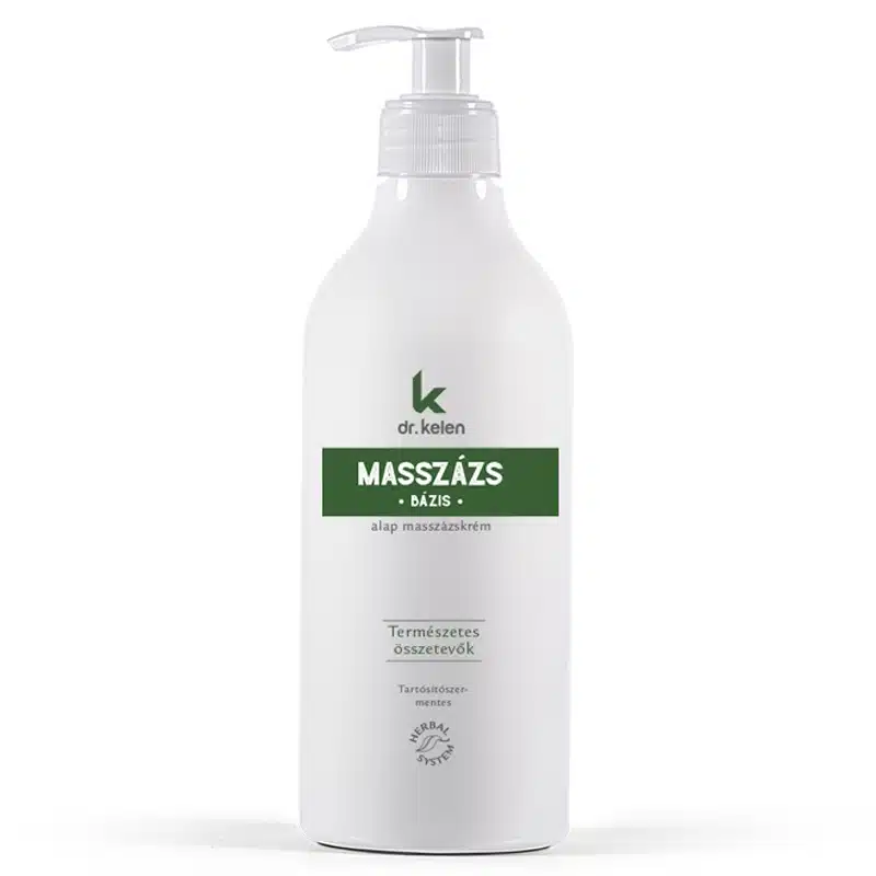 Dr. Kelen Bázis masszázskrém - 500ml Dr. Kelen Bázis masszázskrém - 500ml