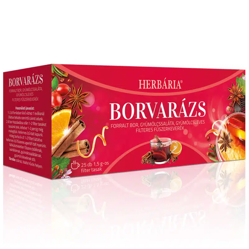 Herbária borvarázs tea - 25 filter/doboz Herbária borvarázs tea - 25 filter/doboz