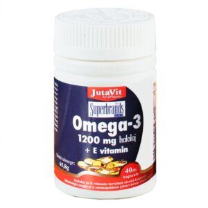 Jutavit Omega-3 + E-vitamin kapszula - 40db