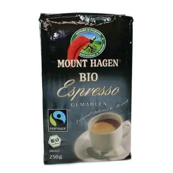 Mount Hagen bio őrölt kávé – 250g Mount Hagen bio őrölt kávé – 250g