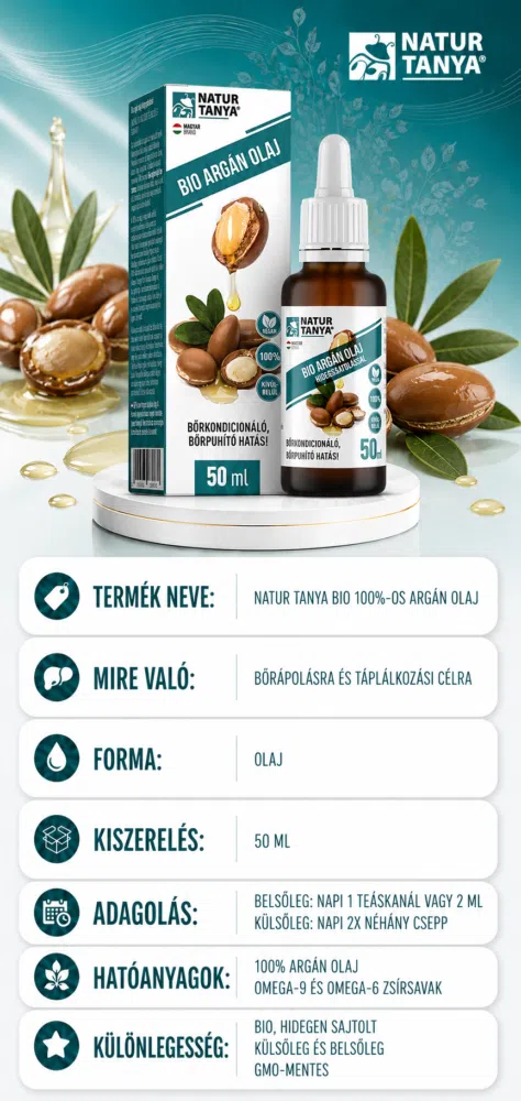 Natur Tanya Bio Argánolaj - 50ml
