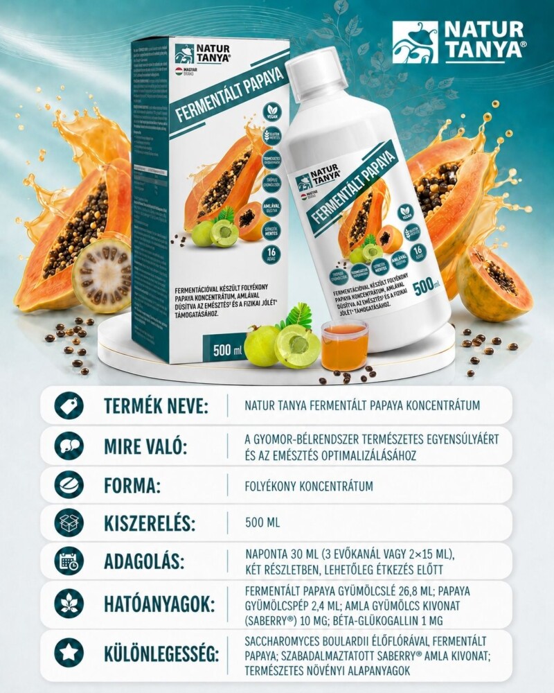 Natur Tanya Fermentált Papaya koncentrátum