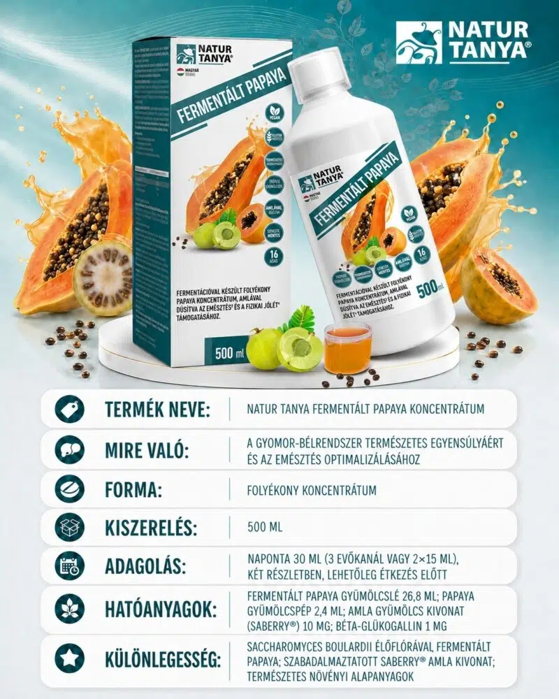 Natur Tanya Fermentált Papaya koncentrátum