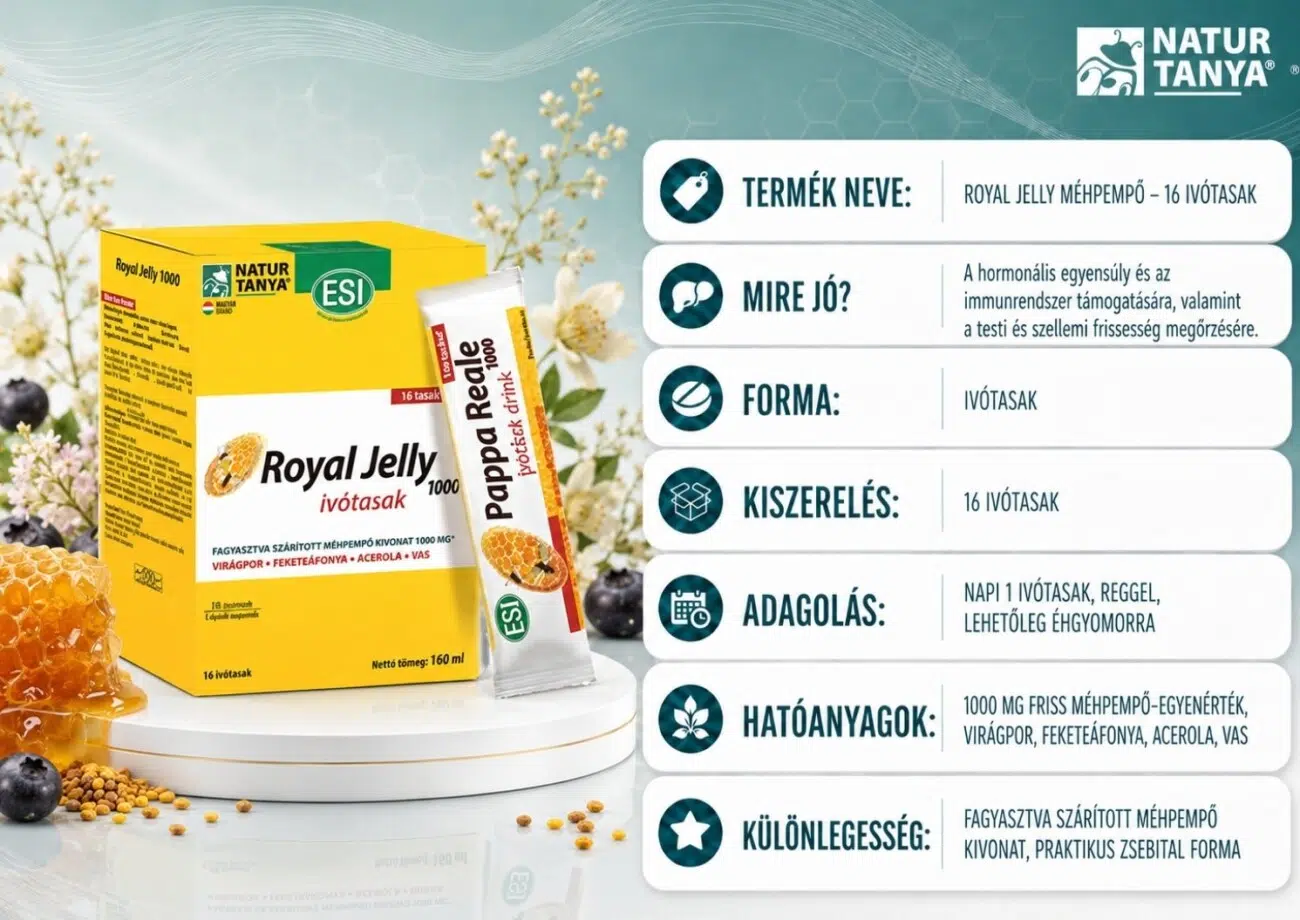 Natur Tanya Royal Jelly méhpempő
