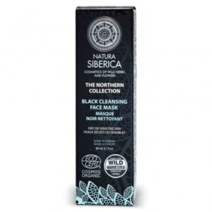 Natura Siberica Northern Collection fekete arctisztító maszk száraz és érzékeny bőrre – 80ml