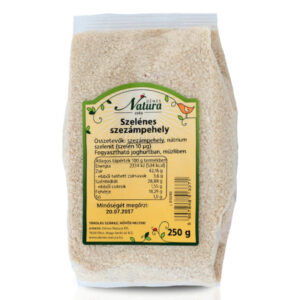 Natura szelénes szezámpehely - 250g