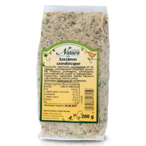 Natura szezámos szendvicskrémpor - 200g