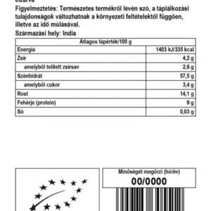 Biomenü Bio őrölt gyömbér - 60g - Image 3
