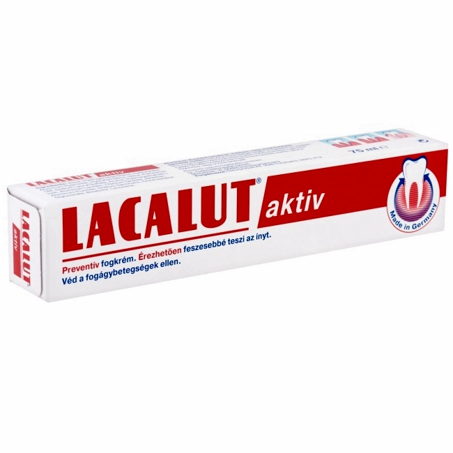 Lacalut Aktív Preventív fogkrém - 75ml Lacalut Aktív Preventív fogkrém - 75ml
