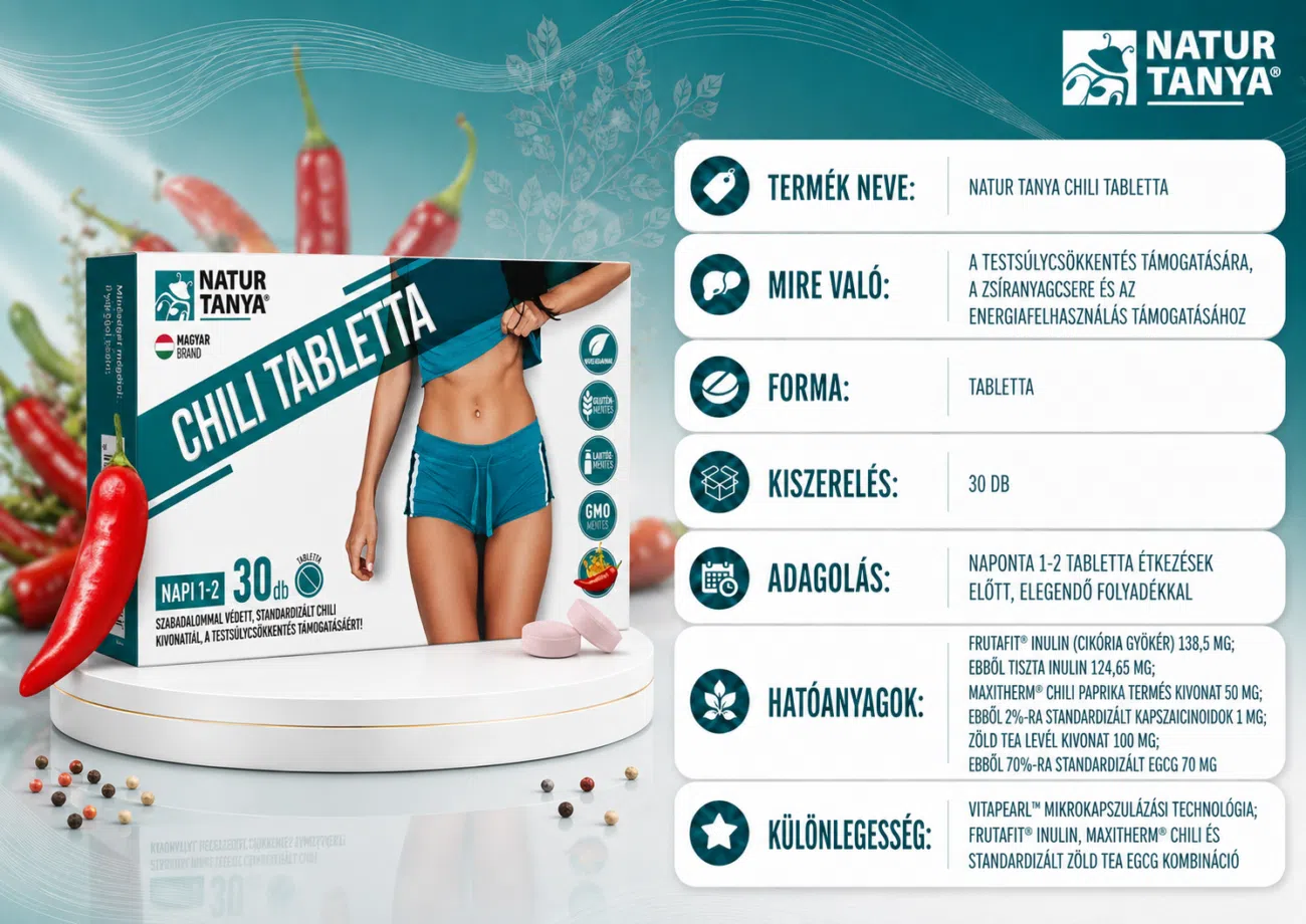 Natur Tanya Chili tabletta