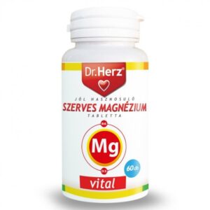 dr. herz szerves magnézium+b6+d3-vitamin tabletta – 60db