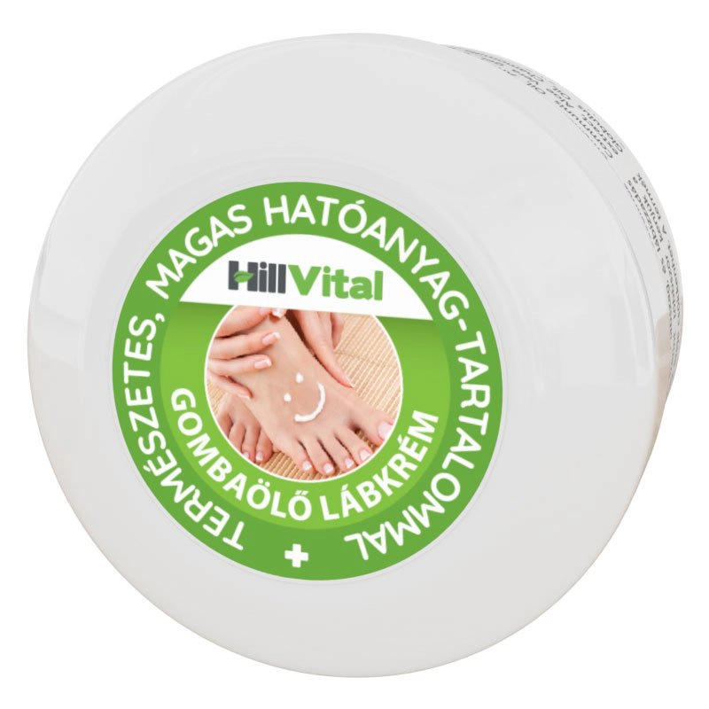 HillVital Gombaölő lábkrém – 60ml HillVital Gombaölő lábkrém – 60ml