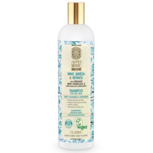 Natura Siberica Mélytisztító frissítő sampon zsíros hajra - 400ml