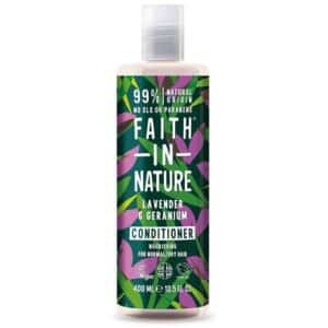 Faith in Nature Levendula és geránium hajkondícionáló - 400ml