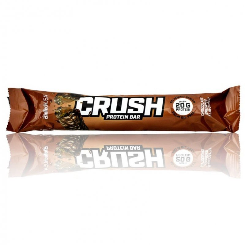 BioTech USA Crush Bar csokoládé-brownie szelet - 64g BioTech USA Crush Bar csokoládé-brownie szelet - 64g
