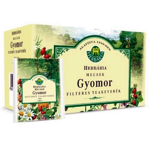 Herbária Mecsek gyomor tea - 20 filter Herbária Mecsek gyomor tea - 20 filter