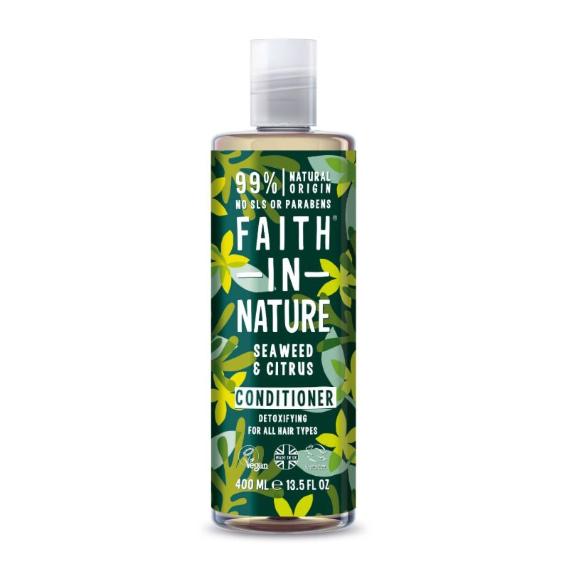 Faith in Nature Tengeri hínár és citrus hajkondícionáló - 400ml Faith in Nature Tengeri hínár és citrus hajkondícionáló - 400ml