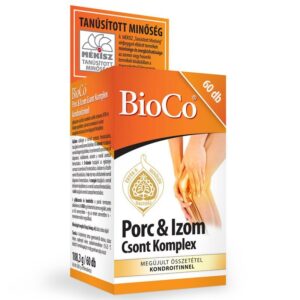 BioCo Porc & Izom Csont Komplex kondroitinnel tabletta - 60db