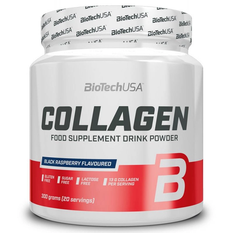 BioTech USA Collagen fekete málna - 300g BioTech USA Collagen fekete málna - 300g