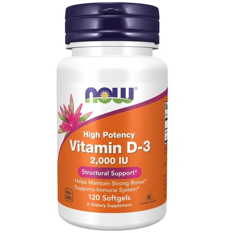 Now D3-vitamin 2000NE kapszula - 120db Now D3-vitamin 2000NE kapszula - 120db