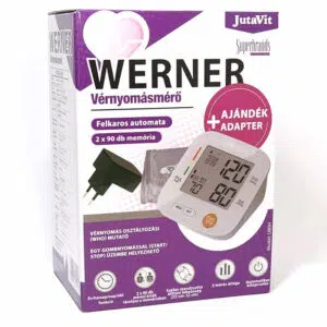 JutaVit Werner automata felkaros vérnyomásmérő + adapter
