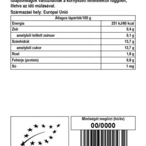 Biomenü Bio Mangó szárított - 125g - Image 3 Biomenü Bio Mangó szárított - 125g - Image 3