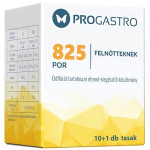 Progastro 825 Élőflórát tartalmazó étrend-kiegészítő por - 10+1 tasak