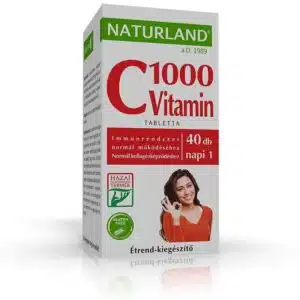 Naturland C-vitamin tabletta - 40db