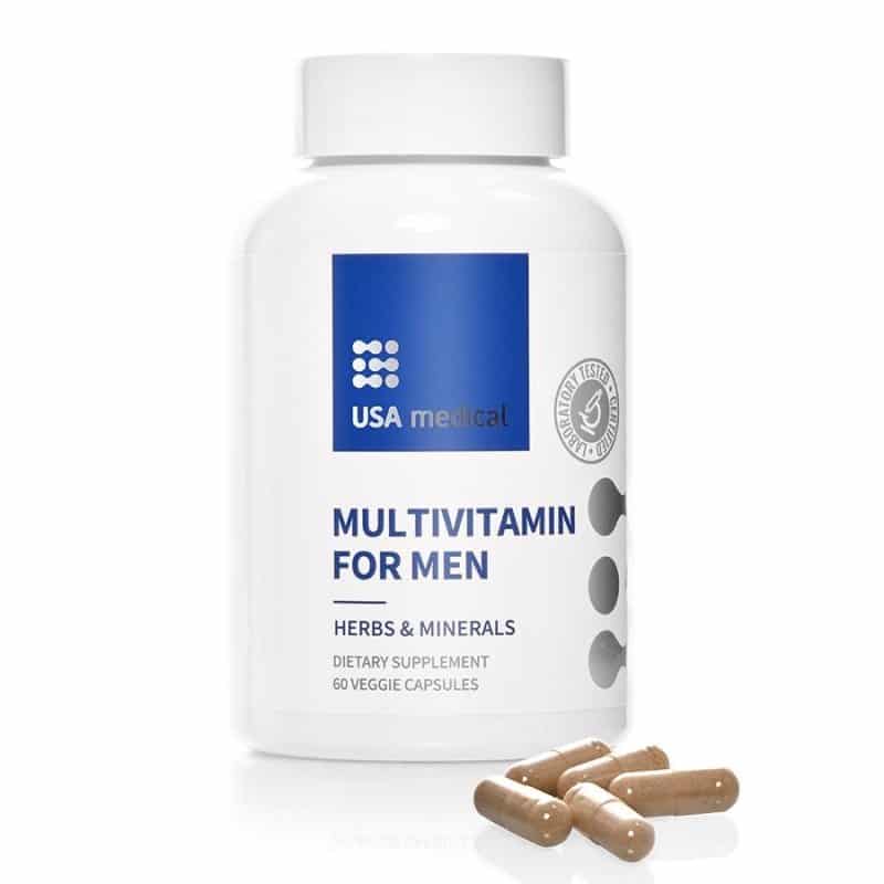USA Medical Multivitamin for Men kapszula - 60db USA Medical Multivitamin for Men kapszula - 60db
