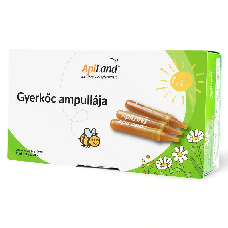 Apiland Gyerkőc ampullája - 20x10ml Apiland Gyerkőc ampullája - 20x10ml