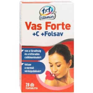 1x1 Vitamin Vas Forte + C + Folsav filmtabletta - 28db