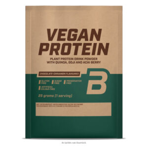 BioTech USA Vegan Protein vaníliás sütemény - 10x25g