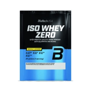 BioTech USA 100% IsoWhey ZERO Lactose Free banán - 10x25g
