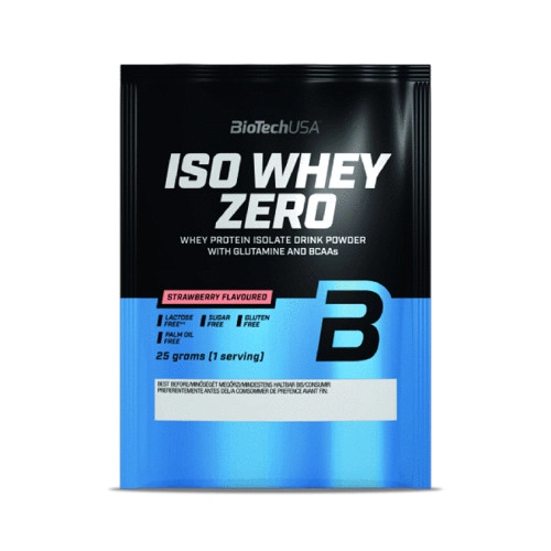 BioTech USA 100% IsoWhey ZERO Lactose Free eper - 10x25g BioTech USA 100% IsoWhey ZERO Lactose Free eper - 10x25g