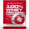 Scitec Nutrition 100% Whey Protein Professional epres fehércsoki eperdarabokkal - 1 tasak