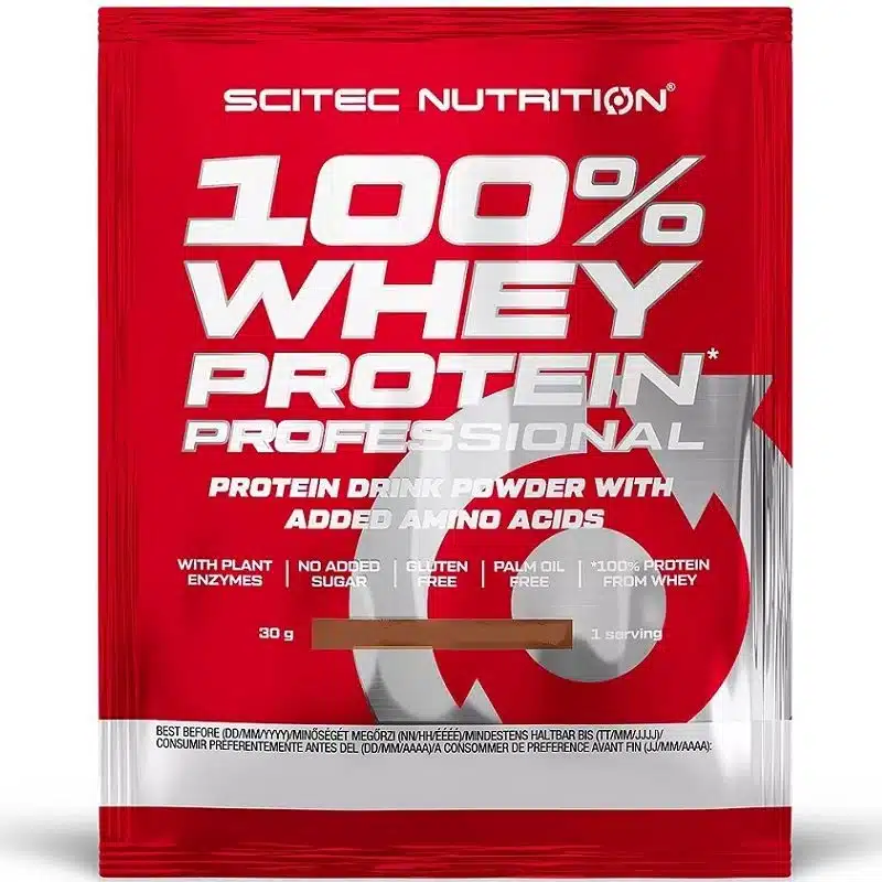 Scitec Nutrition 100% Whey Protein Professional kiwi banán - 1 tasak Scitec Nutrition 100% Whey Protein Professional kiwi banán - 1 tasak