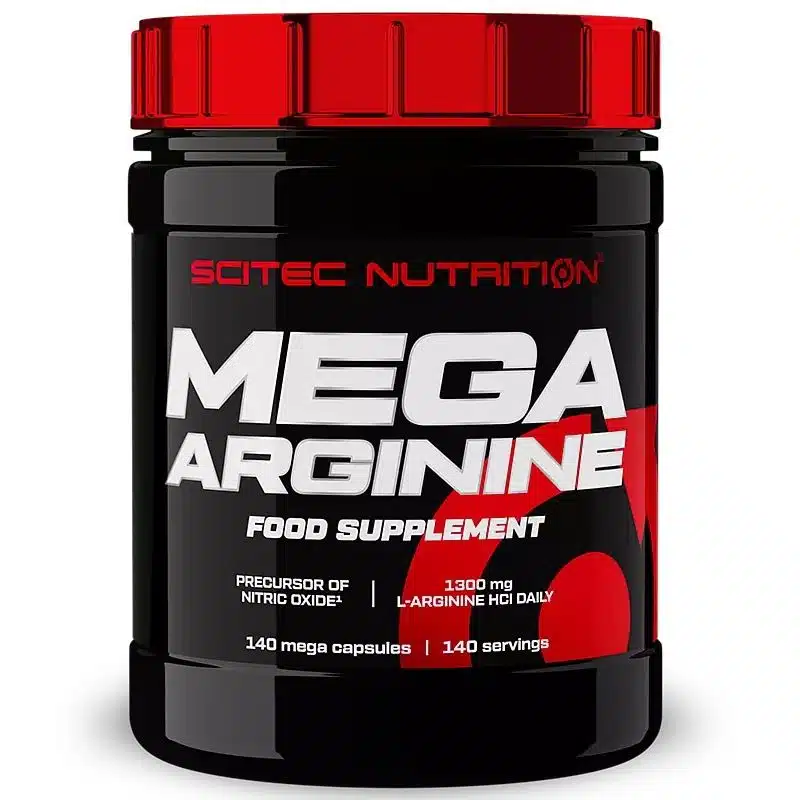 Scitec Nutrition Mega Arginine kapszula - 140db Scitec Nutrition Mega Arginine kapszula - 140db