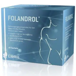 Folandrol mio-inozit, folsav, szelén és antioxidáns tartalmú por - 60 tasak