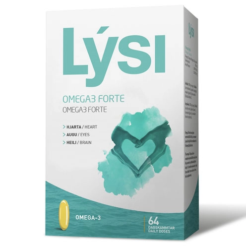 Lysi Omega-3 Forte kapszula - 64db Lysi Omega-3 Forte kapszula - 64db