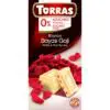 Torras Fehér csokoládé goji bogyós - cukor- és gluténmentes - 75g