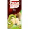 Torras Fehér csokoládé kiwis - cukor- és gluténmentes - 75g