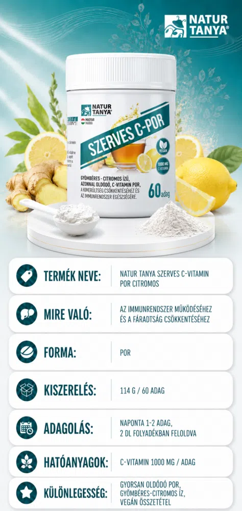 Natur Tanya Szerves C-por