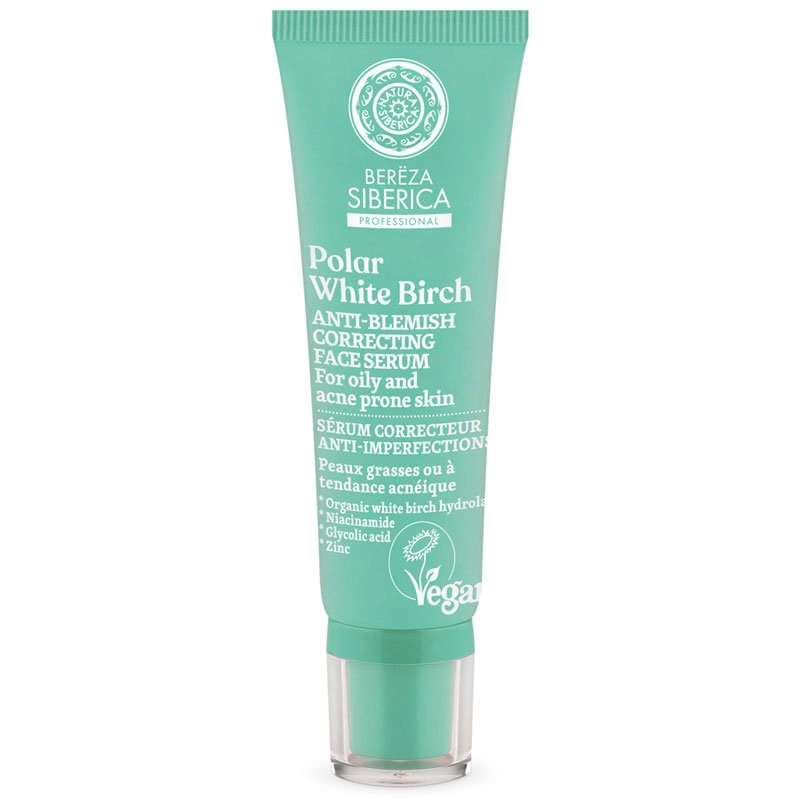 Natura Siberica Sarki Fehér Nyír Bőrkorrigáló arcszérum - 30ml Natura Siberica Sarki Fehér Nyír Bőrkorrigáló arcszérum - 30ml