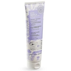 Natura Siberica Virágvíz alapú nyugtató tisztító bio zselé érzékeny bőrre - 140ml