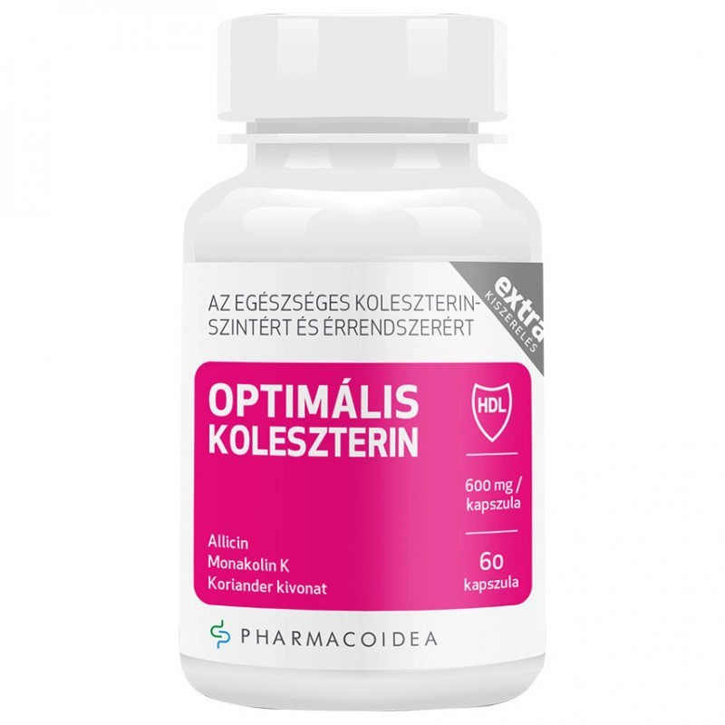 Pharmacoidea Optimális koleszterin Extra kapszula - 60db Pharmacoidea Optimális koleszterin Extra kapszula - 60db