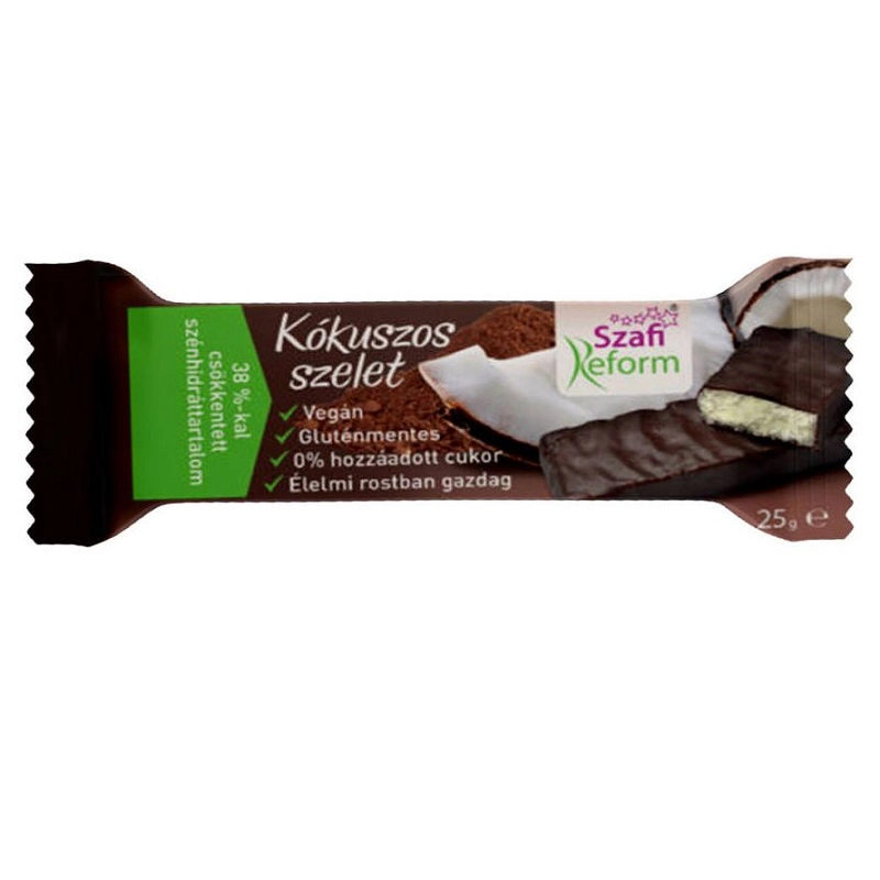 Szafi Reform Kókuszos szelet - 25g Szafi Reform Kókuszos szelet - 25g