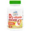 1x1 Vitamin D3-vitamin 4000NE Forte rágótabletta - 100db