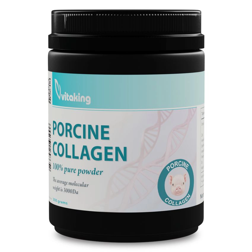 Vitaking 100% natúr sertéskollagén por - 300g Vitaking 100% natúr sertéskollagén por - 300g