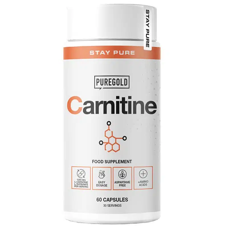 Pure Gold Carnitine (karnitin) kapszula - 60db Pure Gold Carnitine (karnitin) kapszula - 60db